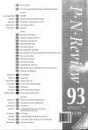 Cover of PN Review 93